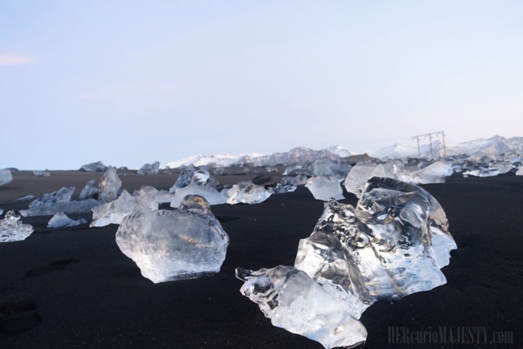 Jökulsárlón glacier - Diamond Beach